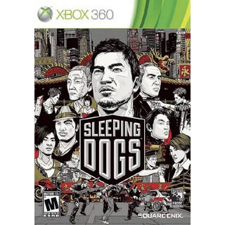 แผ่น XBOX 360 Sleeping Dogs ใช้กับเครื่องที่แปลงระบบ RGH