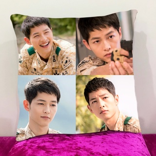 หมอนอิงสั่งทำ หมอนอิงขนนุ่ม หมอนอิงโซฟา หมอนอิงในรถ หมอนอิง Cushions Descendants of the Sun ซงจุงกิ ซงฮเยคโย