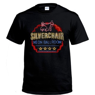 เสื้อยืดวินเทจเสื้อยืดผ้าฝ้าย 100% พิมพ์ลายกราฟิก Silverchair BAND GILDAN UNISEXS-3XL