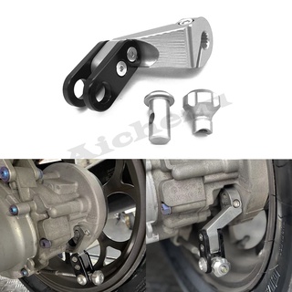 อุปกรณ์เสริมรถจักรยานยนต์ CNC อลูมิเนียมเบรคหลัง Rocker Arm Lever สําหรับ Vespa 150 Sprint 150 มือลิงเบรคหลัง vespa