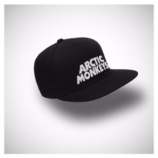 หมวก SNAPBACK ARTIC MONKEYS Texs สีขาว สําหรับผู้ชาย