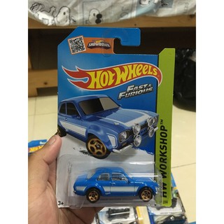 HOTWHEELS FAST&amp;FURIOUS 70 FORD ESCORT RS1600 221/250