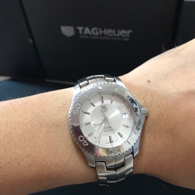 TAG-HEUER New Link หน้าเงิน ของแท้