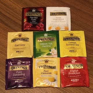 Twinings ทไวนิงส์ ชาซอง แบ่งขาย 9 บาท ทุกรส ชาดังจากประเทศอังกฤษ ขนาด 2 กรัม