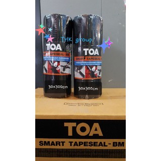 TOA SMART TAPESEAL เทปบิทูเมนกันรั่วซึมอเนกประสงค์ สำหรับปิดรอยต่อ 30×300 (ของแท้ TOA)