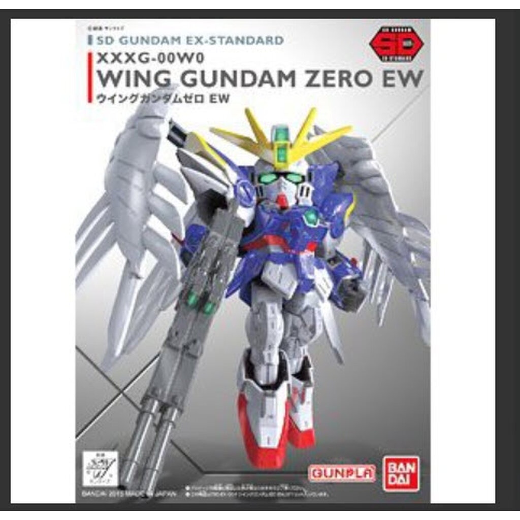 Bandai 4573102656186 sd ex-standard 004 Wing Gundam Zero EW 600yen