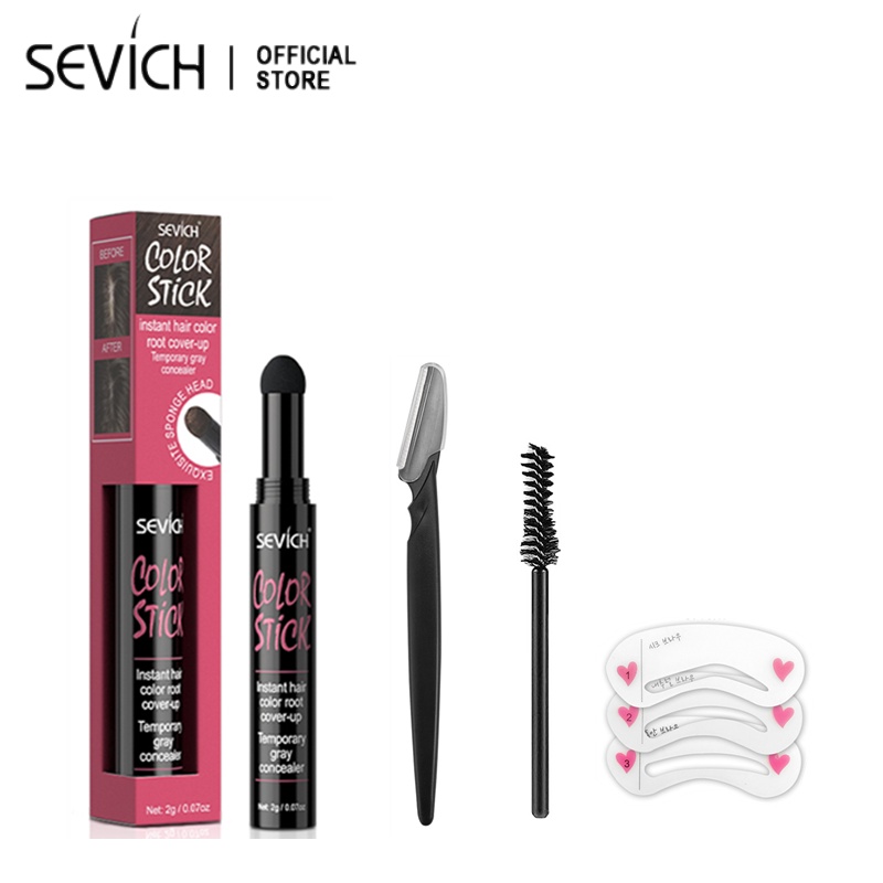 Eyes 55 บาท SEVICH ชุดผงเขียนคิ้วมัลติฟังก์ชั่น Eyebrow Powder Beauty