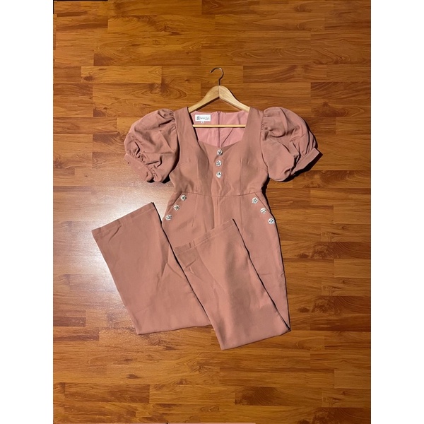 จั๊มสูทยาว มือ2 ป้าย Valleygirl Size M