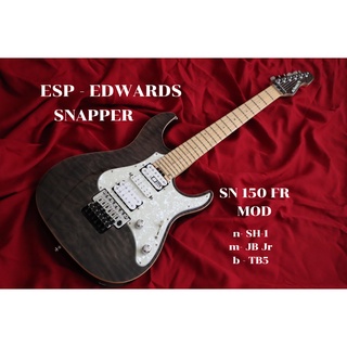 กีตาร์ ESP Edwards Snapper SN 150 fr MOD