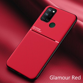 Realme 6 5 7 Pro 5pro 6pro 7i 7pro realme7 realme7i realme7pro โทรศัพท์ Matte หนังเคสแม่เหล็กป้องกันการกระแทกกลับนุ่มปลอก