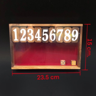 Shut the box เกมส์ปิดเลข ปิดกล่อง