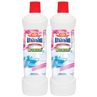 ผลิตภัณฑ์ทำความสะอาดห้องน้ำ มาจิคลีน พาวเวอร์ห้องน้ำชมพู 850 ml/ขวด