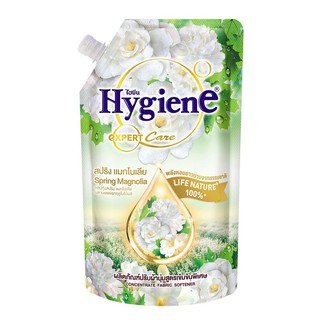 รีฟิลน้ำยาปรับผ้านุ่ม ไฮยีน 540 มล. สปริง แมกโนเลีย FABRIC SOFTENER REFILL HYGIENE EXPERT CARE LIFE NATURE 540ML SPRING