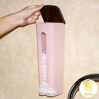กล่องเก็บถุงพลาสติก ถุงขยะ ที่เก็บถุง พร้อมส่ง Reuse Plastic Bags Keeper Dispenser