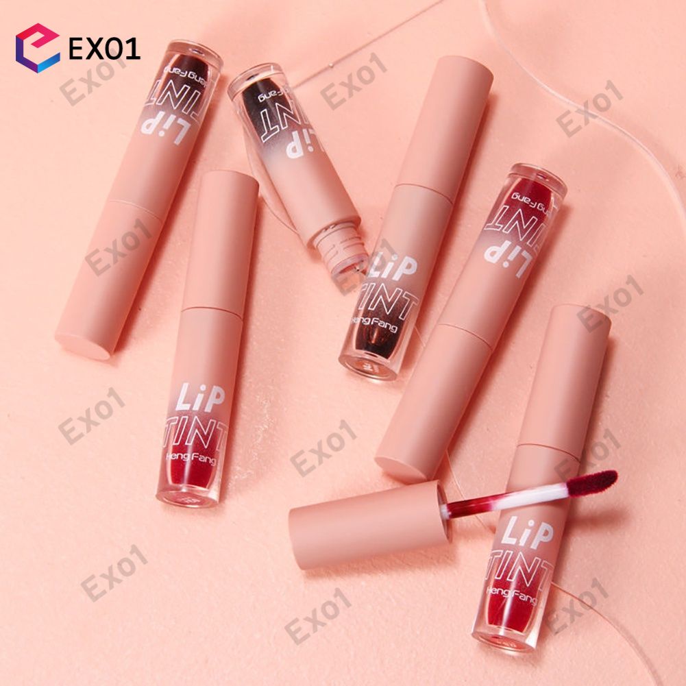 6 Colors Waterproof Liquid Lip Glaze Long Lasting Moisturizing Non ...