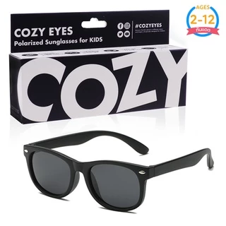 ✅ แว่นกันแดดเด็ก 2-12 ขวบ | COZY EYES เลนส์โพลาไรซ์ ป้องกันยูวี และแสงสะท้อนได้ 100% (แถมแผ่นทดสอบเลนส์ทุกกล่อง)