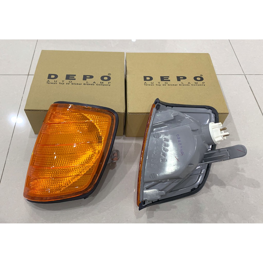 DEPO ไฟมุม ไฟเลี้ยว BENZ W124 สีส้ม (รุ่นท้ายโรงจำปา)