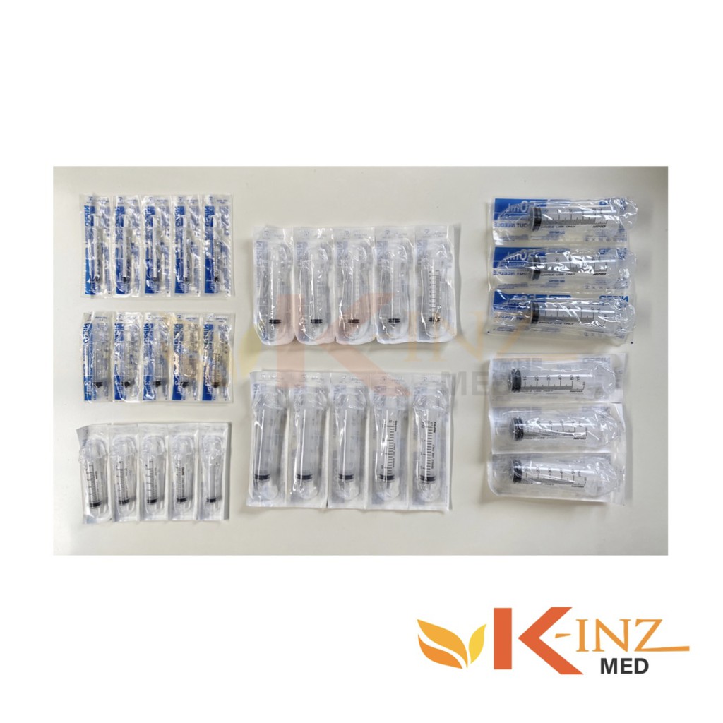 [ขายปลีกต่อชิ้น] Nipro Syringe luer slip ไซริ้งนิโปร กระบอกฉีดยาพลาสติก