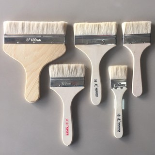 ชุดแปรงทาสี 5 ชิ้น/แพ็ค ด้ามไม้ WIDE PAINT BRUSH (5pcs/set) 2" 3" 4" 5" 8"