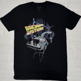 เสื้อยืดผ้าฝ้ายพิมพ์ลายขายดี เสื้อหนังภาพยนตร์เรื่อง Back to the Future ลิขสิทธิ์แท้ปี2022.