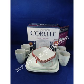 Corelle Splendor 16 pcs. / จานชุด ลายสเปลนเดอร์ 16 ชิ้น