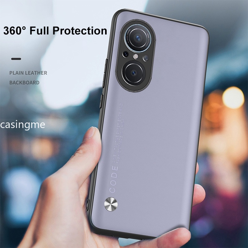 เคสโทรศัพท์มือถือหนัง PC แข็ง ผิวด้าน กันกระแทก หรูหรา สําหรับ Huawei Nova9 SE Nova 8 9 Pro 8i i SE 