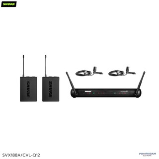 Shure svx188a/cvl ( SHURE CVL SHURE SVX1 SHURE SVX88 ) body pack วงจรส่งสัญญาณของไมโครโฟนไร้สาย (ไมค์ลอย) สีดำ