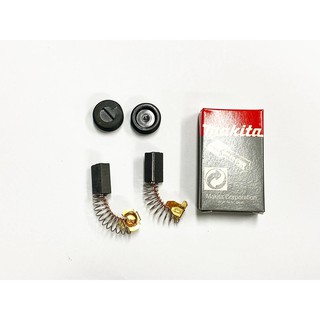 [พร้อมส่ง] แปรงถ่าน Makita CB100 + ฝาถ่าน 1 ชุด สำหรับเครื่อง รุ่น 1100, 1600, 4014N, 5600N, 5800NB, 9218PB ฯลฯ