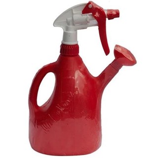 papamami Watering Can And Sprayerฟ็อกกี้2หัว สีแดง1ลิตร(1อัน)(Red)