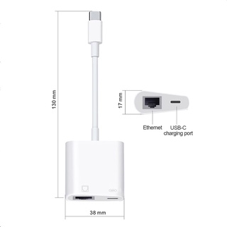 OTG Ethernet USB สำหรับ USB C To RJ45 Ethernet LAN เครือข่าย100mbs Converter สำหรับ Android ประเภท C พอร์ตโทรศัพท์มือถือ