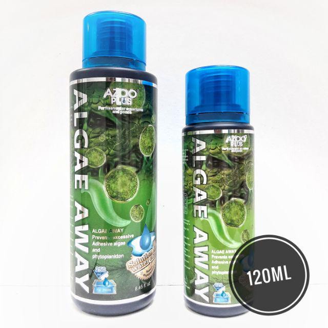 AZOO Algae Away (ปุ๋ยลดตะไคร้) 120 ml./250 ml. ลดตะไคร่น้ำ ยับยั้งการเกิดสาหร่าย ในตู้ไม้น้ำ