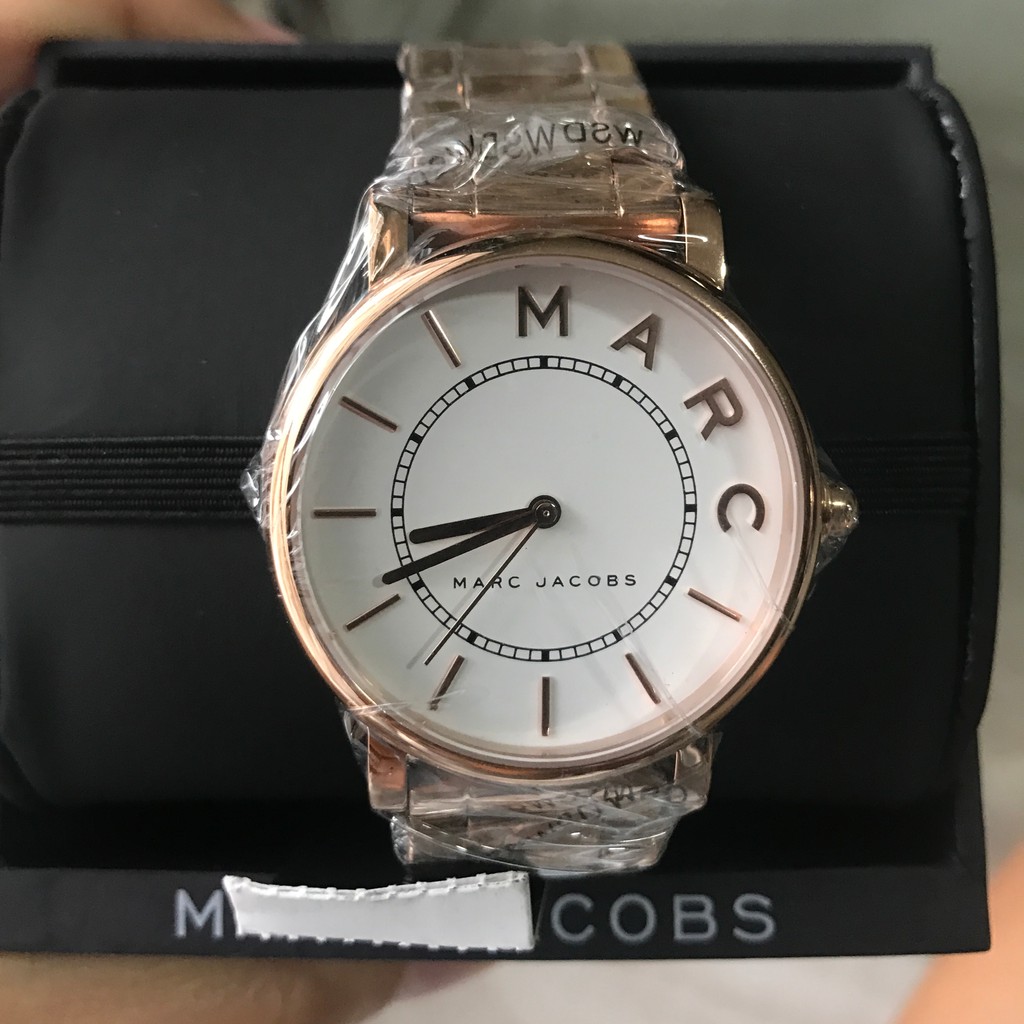 นาฬิกา Marc Jacobs ผู้หญิง The Roxy Watch รุ่น MJ3523 สี Rose Gold แท้ 1000%