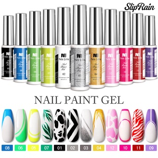 [New]♥8ml Nail Line Gel High Elasticity Non-Fading Excellent Ductility Line Varnish Paint Lacquer for Manicure