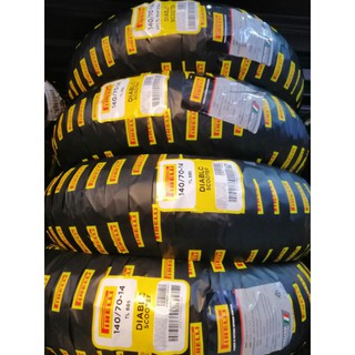 ยางนอก(PIRELLI)​Diablo scooter 140/70-14R 68S TL รหัสสินค้า PWR-36247