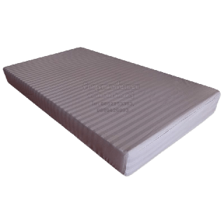 โปรโมชั่น : Suraphon  ผ้าปูที่นอน Cotton Satin  ริ้วซาติน 3.5 ฟุต 5 ฟุต 6 ฟุต เฉพาะผ้าปู