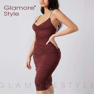 เดรส เดรสสายฝอ Glamorestyle