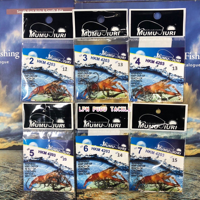 MUMUJIURI HKM 4203 PRAWN HOOK