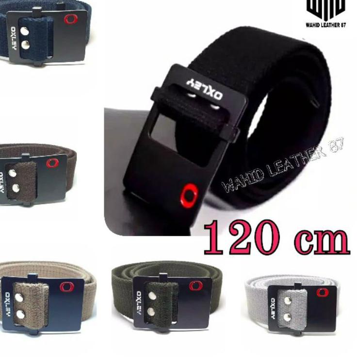 OXLEY K_020A เข็มขัดผ้าแคนวาส 120 CM สําหรับผู้ชายและผู้หญิง