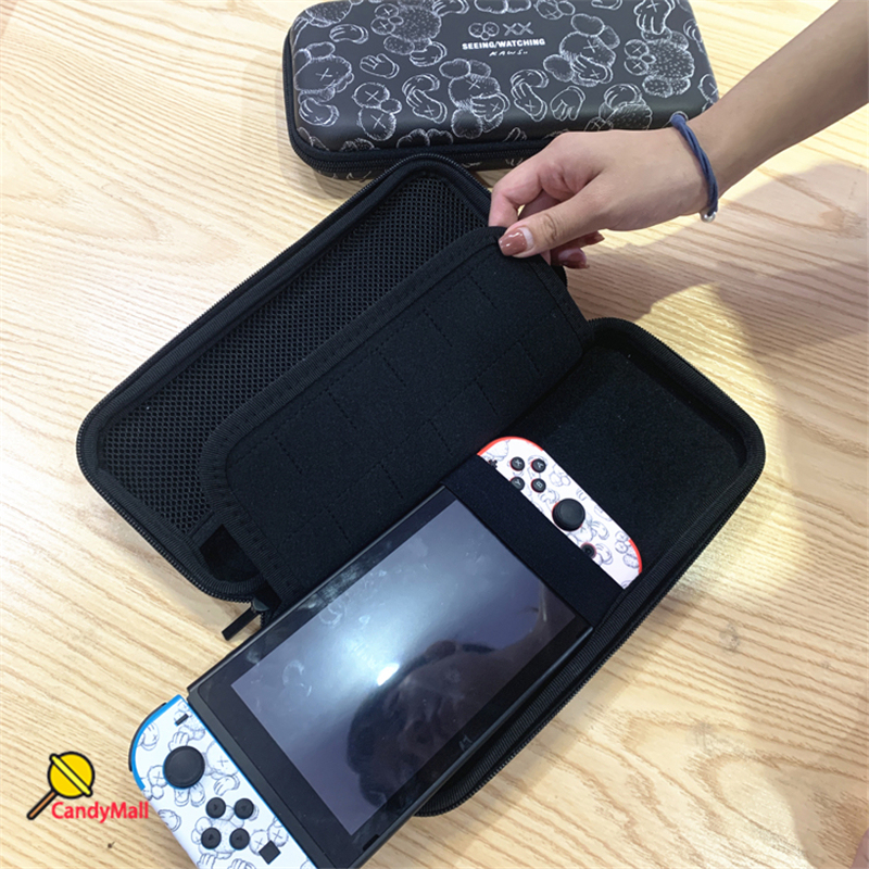 Nintendo Switch กระเป๋าใส่สำหรับ Nintendo Switch & Switch Lite, Hello kitty &esame street case กระเป๋ากันน้ำ EVA