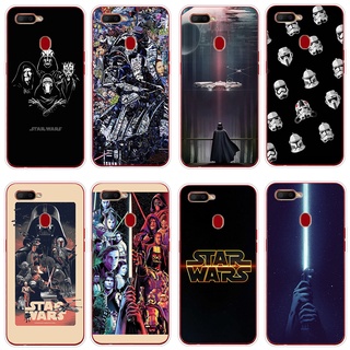 เคสซิลิโคนนิ่ม แบบใส ลายการ์ตูน Star Wars กันกระแทก สําหรับ OPPO A5s A7 A5 A53 2015 A53 2020