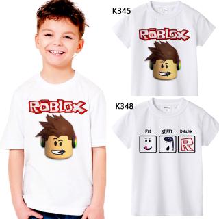 ROBLOX Boys Short Sleeve Shirt Cartoon Summer Clothing Tee Shirt