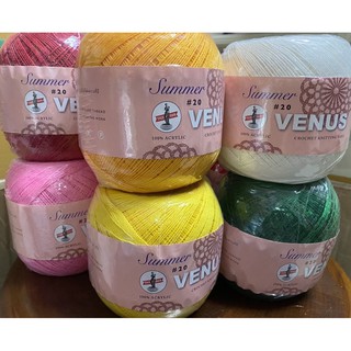 ด้ายซัมเมอร์วีนัส venus summer #20 น้ำหนัก 100 กรัม