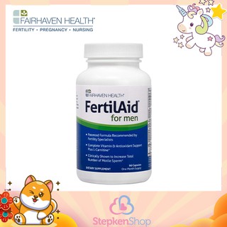 FertilAid for Men: Male Fertility Supplement for Sperm Count, Motility, and Morphology