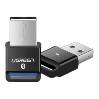 Ugreen เครื่องรับส่งสัญญาณเสียงดองเกิล USB บลูทูธ 5.0 4.0 ไร้สาย สําหรับ PC Windows 10 8.1 7