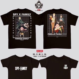 เสื้อยืด พิมพ์ลายอนิเมะ Karimake SPY X FAMILY FORGER FAMILY V3 สําหรับครอบครัว