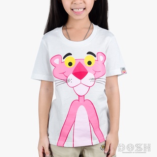 DOSH KIDS UNISEX T-SHIRT PINK PANTHER เสื้อยืดคอกลม แขนสั้น เด็กชาย-หญิงDPPBT5004-OW