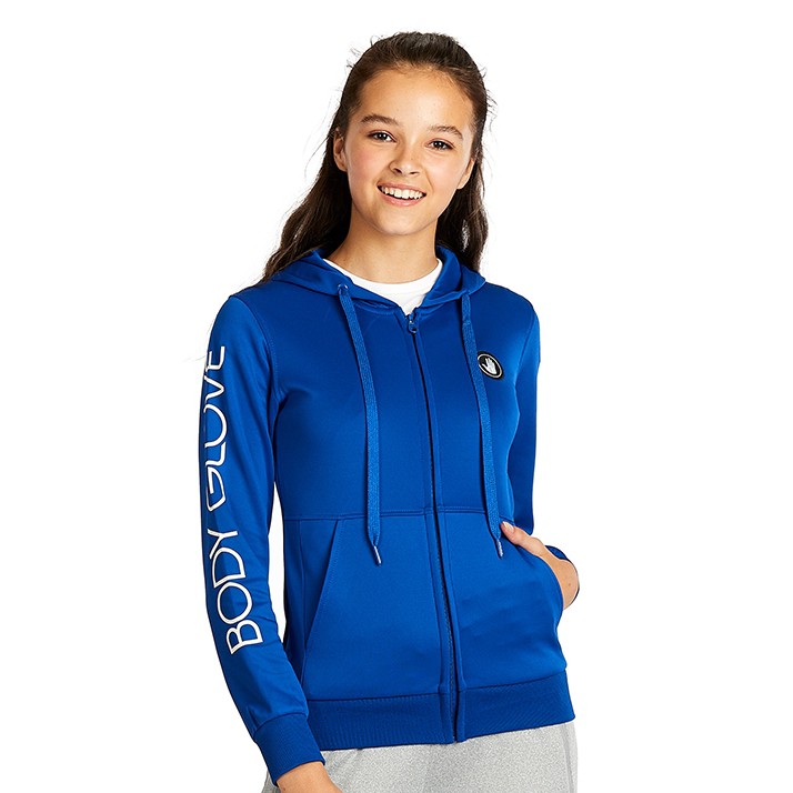 BODY GLOVE Womens SC Polyester Hoodie เสื้อฮู้ด ผู้หญิง สีน้ำเงิน-02 ...