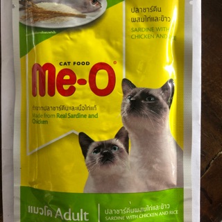 Me-o cat food แมวโต มีโอ