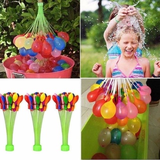 Magic water Balloons ลูกโป่งน้ำหลากสี 37 ลูก.