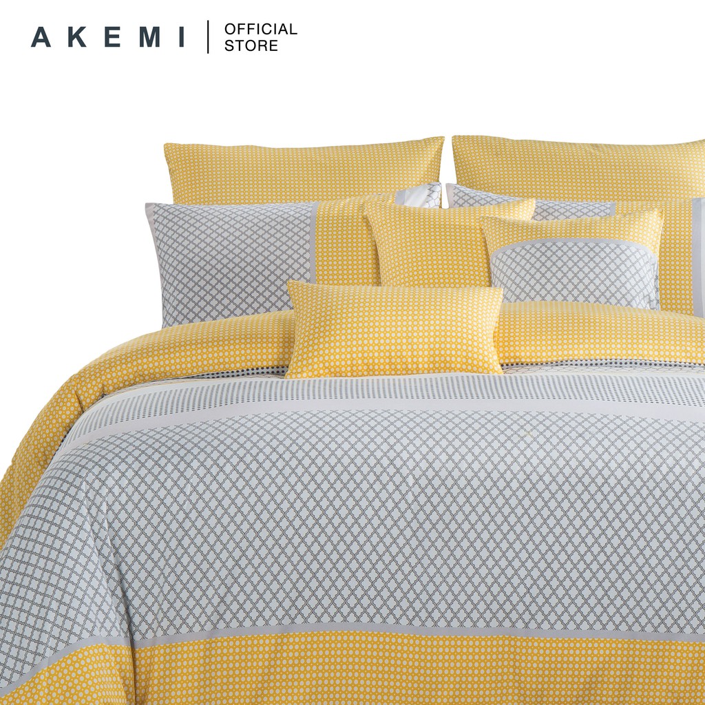 Akemi TENCELTM ชุดเครื่องนอน ผ้าห่มสัมผัส ขนาด 850TC (ซุปเปอร์ซิงเกิล ควีน คิง)